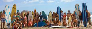 Our first group in Nicaragua
