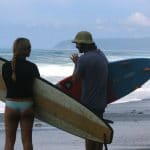 learn to surf costa rica surf camp surf lessons