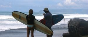 learn to surf costa rica surf camp surf lessons