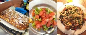 costa rica surf camp food