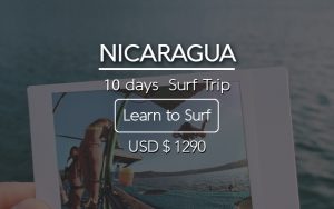 learn to surf in nicaragua